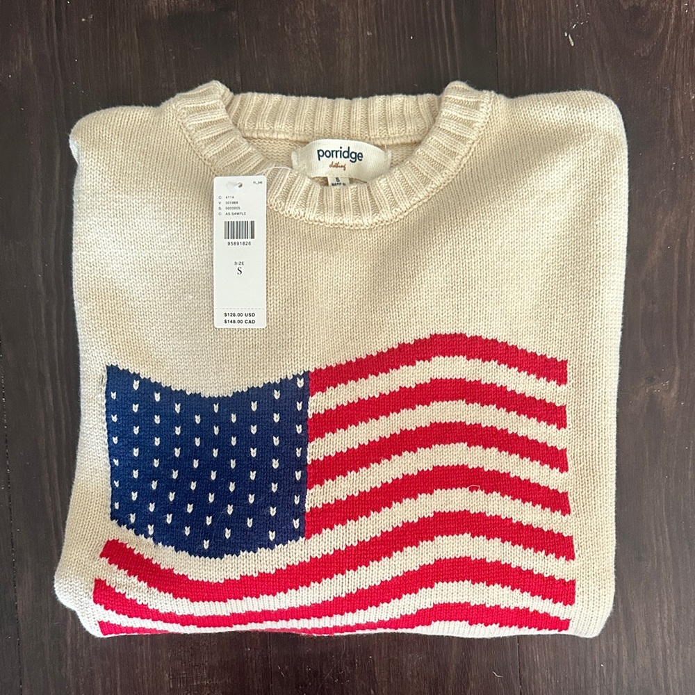 Porridge American Flag Sweater